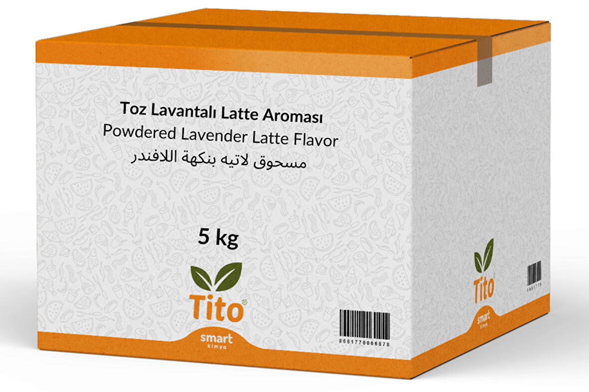 Toz Lavantalı Latte Aroması 5 kg