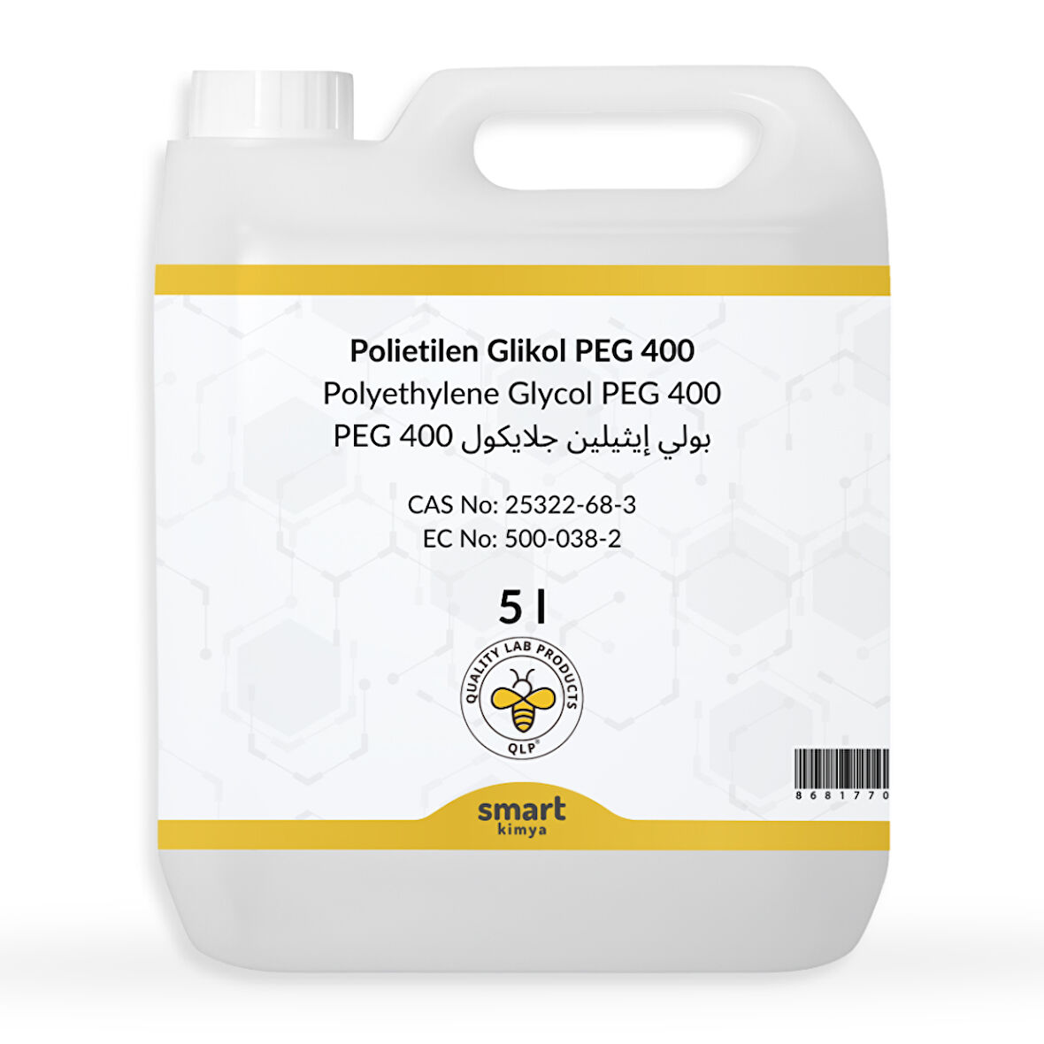 Polietilen Glikol PEG 400 5 litre