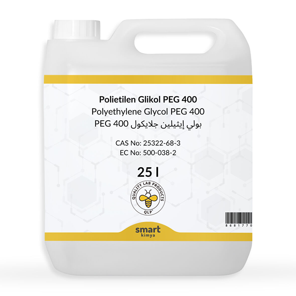 Polietilen Glikol PEG 400 25 litre