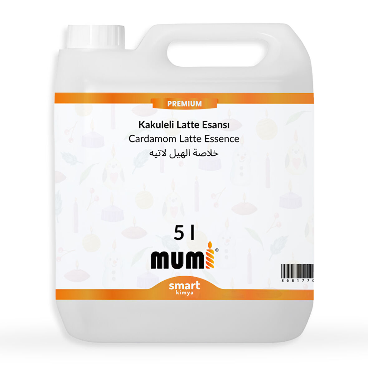 Premium Kakuleli Latte Mum Esansı 5 litre