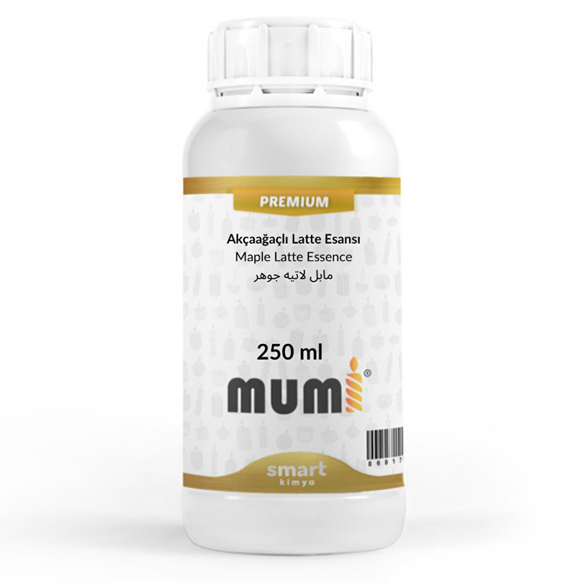 Premium Akçaağaçlı Latte Mum Esansı 250 ml