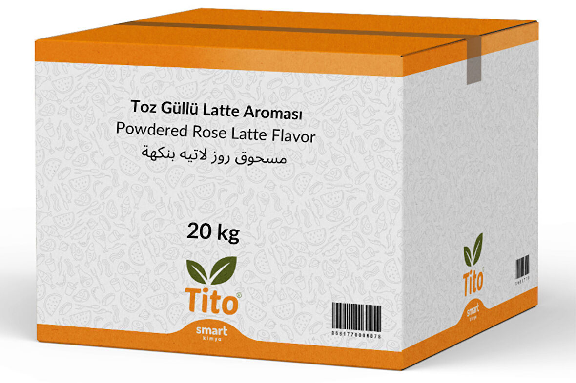 Toz Güllü Latte Aroması 20 kg