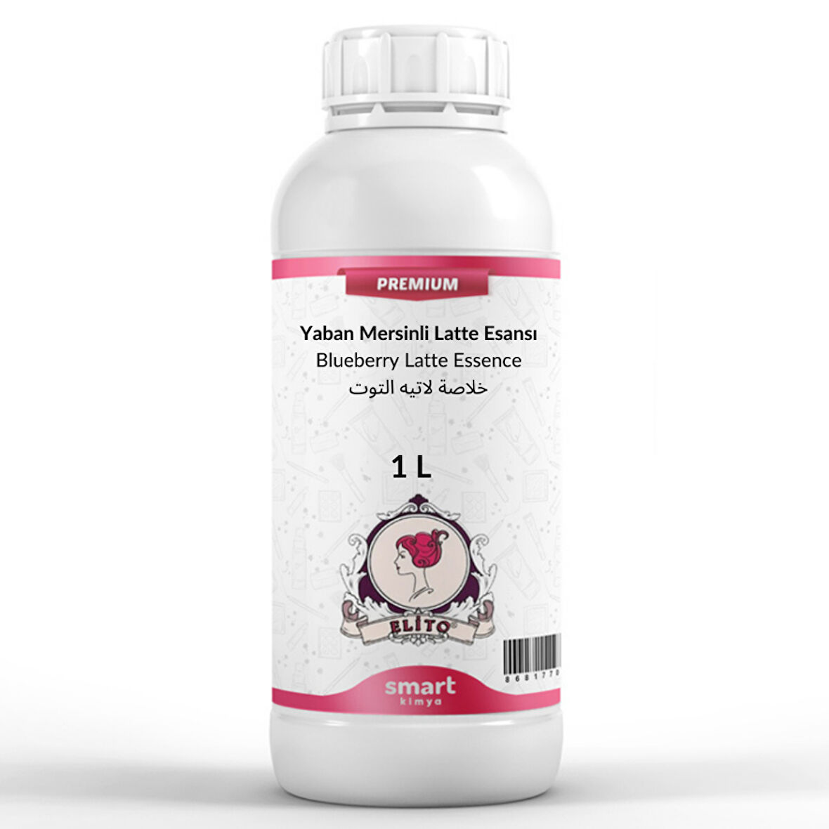 Premium Yaban Mersinli Latte Esansı 1 litre