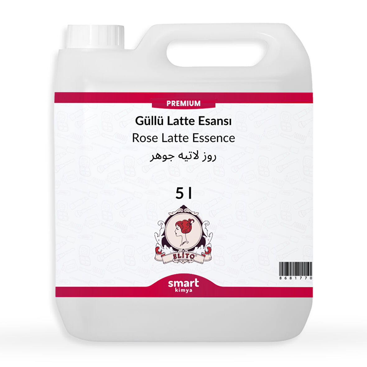 Premium Güllü Latte Esansı 5 litre