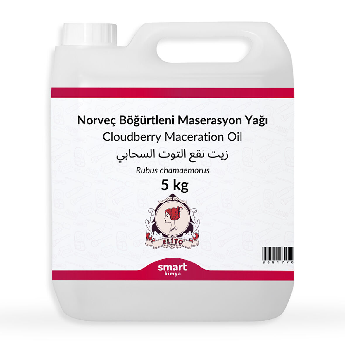 Norveç Böğürtleni Maserasyon Yağı Rubus chamaemorus 5 kg