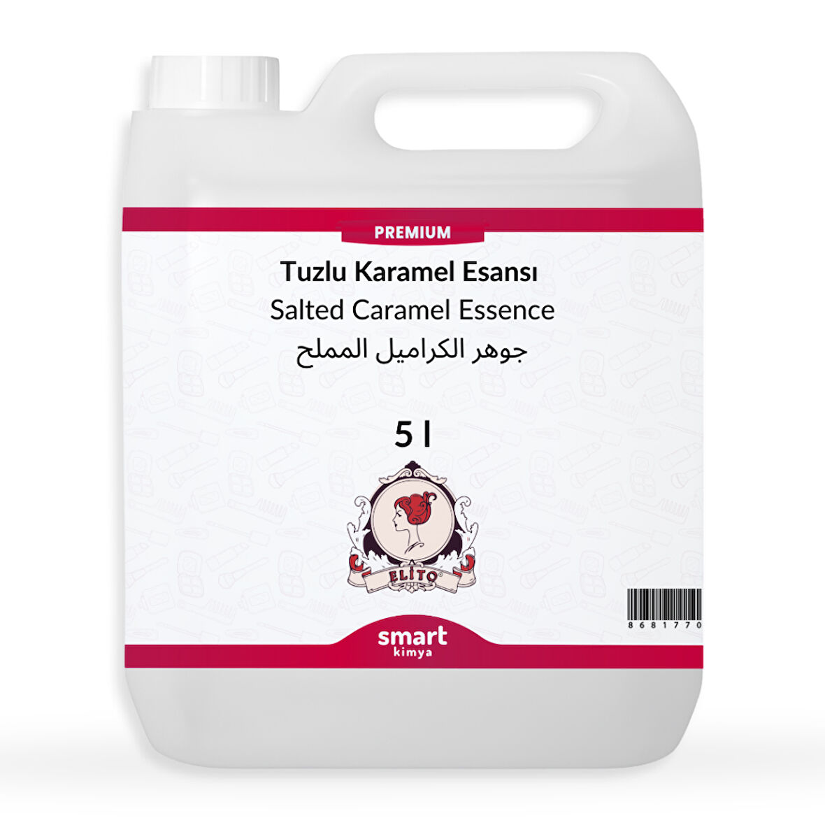 Premium Tuzlu Karamel Esansı 5 litre