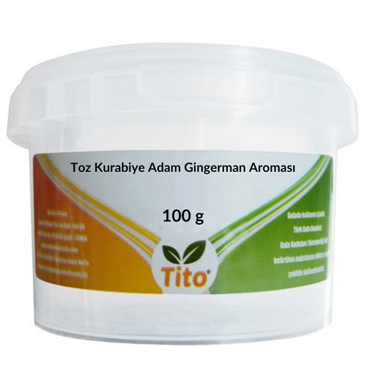 Toz Kurabiye Adam Gingerman Aroması 100 g