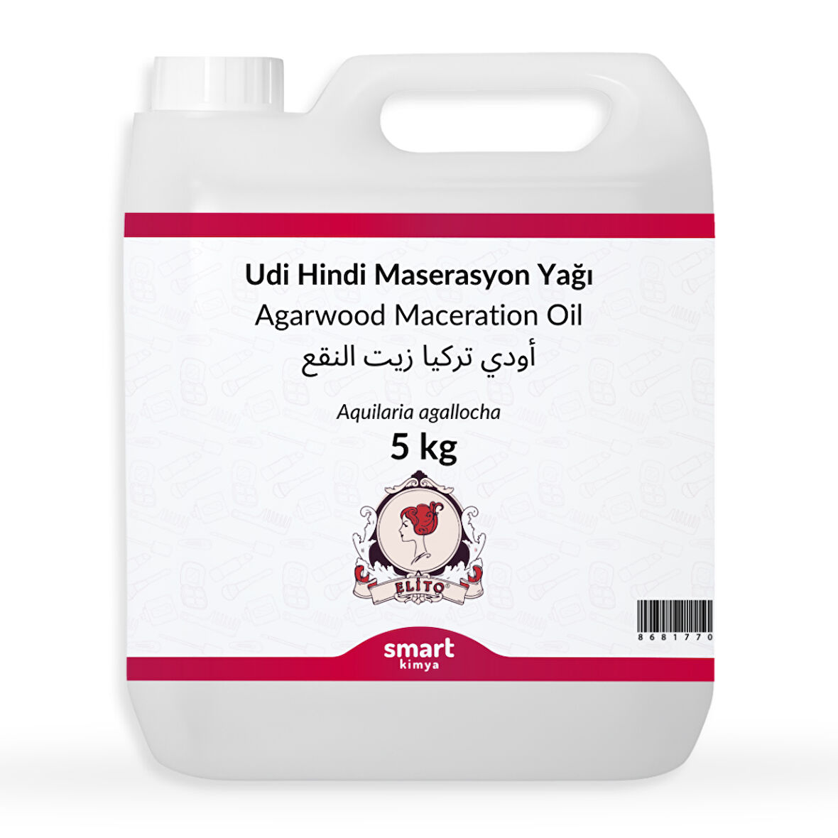 Udi Hindi Maserasyon Yağı Aquilaria agallocha 5 kg