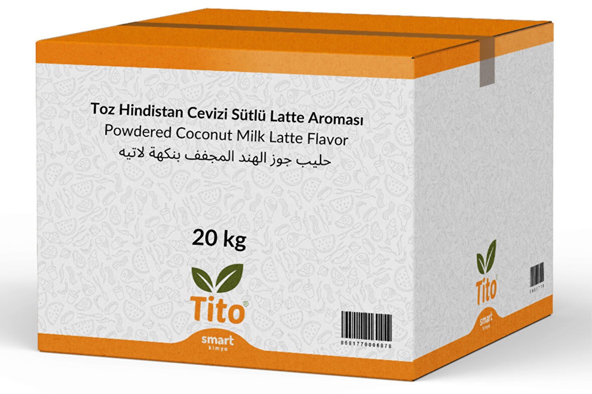Toz Hindistan Cevizi Sütlü Latte Aroması 20 kg