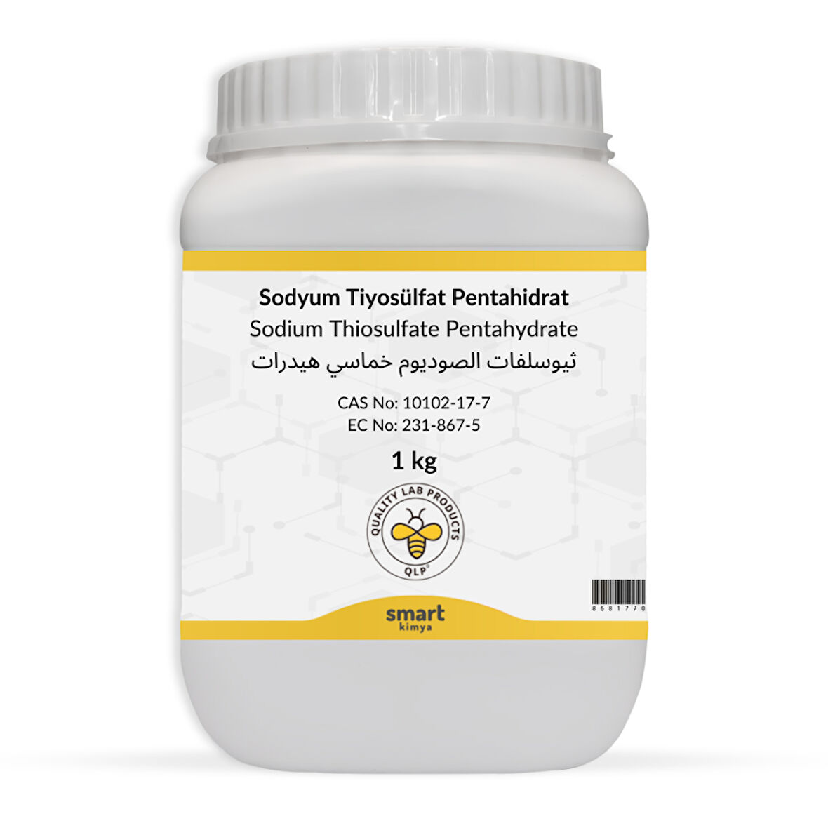 Sodyum Tiyosülfat Pentahidrat 1 kg