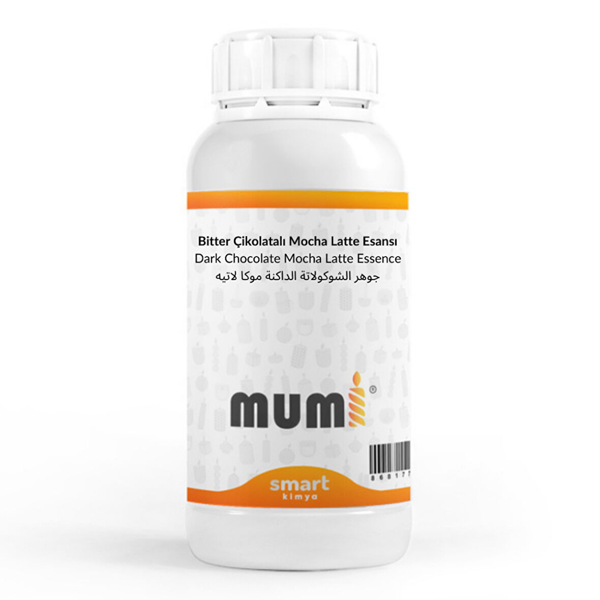 Bitter Çikolatalı Mocha Latte Mum Esansı 250 ml