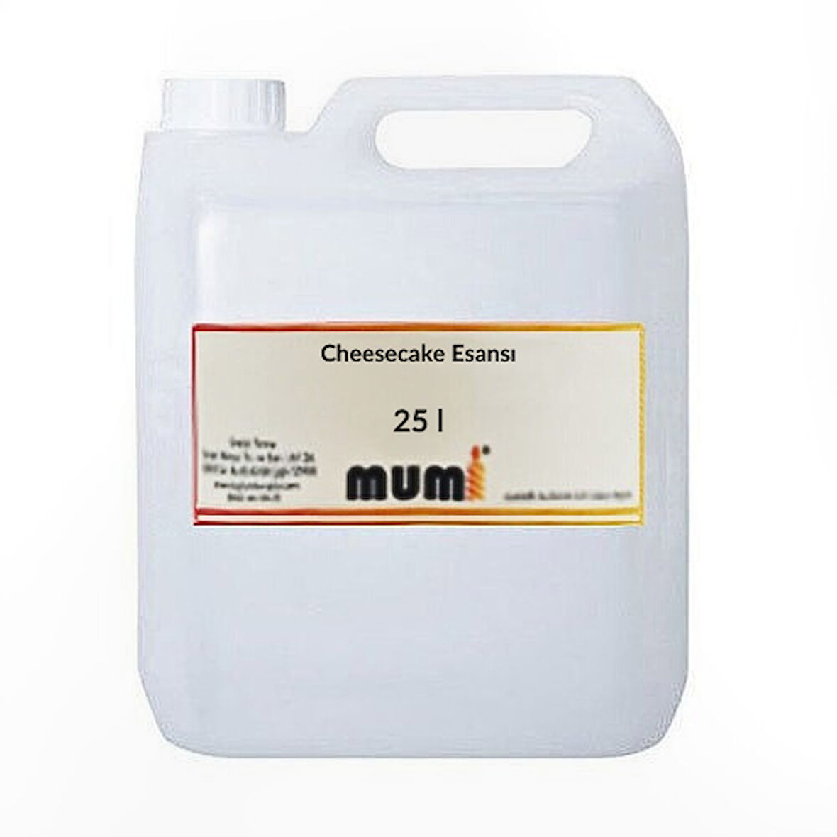 Premium Cheesecake Mum Esansı 25 litre
