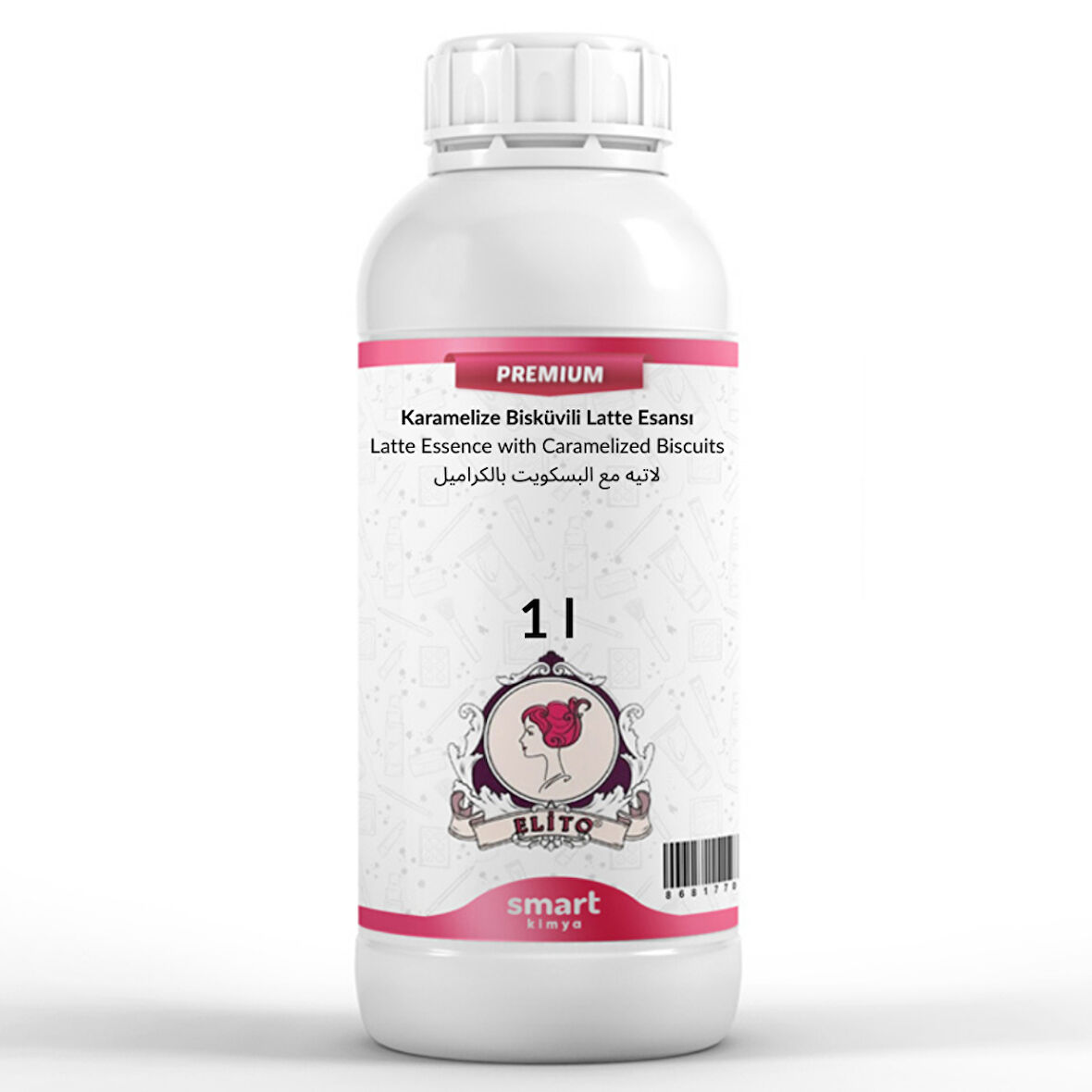Premium Karamelize Bisküvili Latte Esansı 1 litre