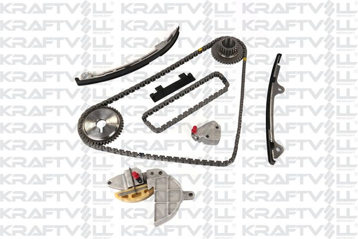 Nissan Eksantrık Zincir Seti Nissan Primera 2,0 Qr20 P12 03> / X-Traıl T30 01>06 / 2,5l Qr25de 01>06 - Kraftvoll 12100075