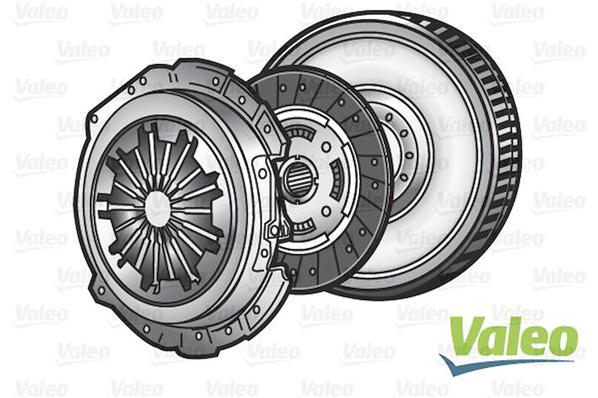 Ford Dmf Volant  (debriyaj Seti + Volan ) Focus C Max Cap 04>08 Focus II Cb4 04>11 1.6 Tcdi C-Max 06>11 / - Valeo 835189
