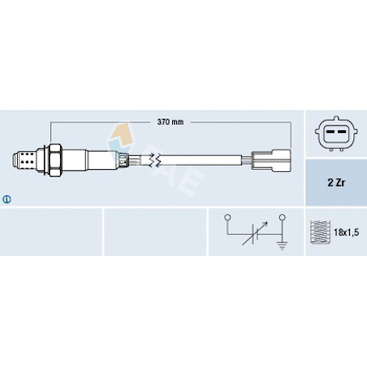 Chevrolet Oksıjen Sensoru Daewoo Nubıra - Rezzo Spark İbiza II 1,8i Matız - Fae 77323