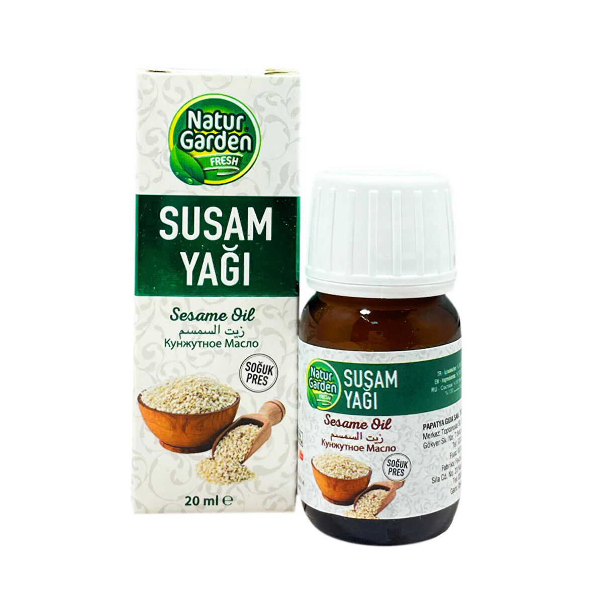 Natur Garden Susam Yağı 20 ml e