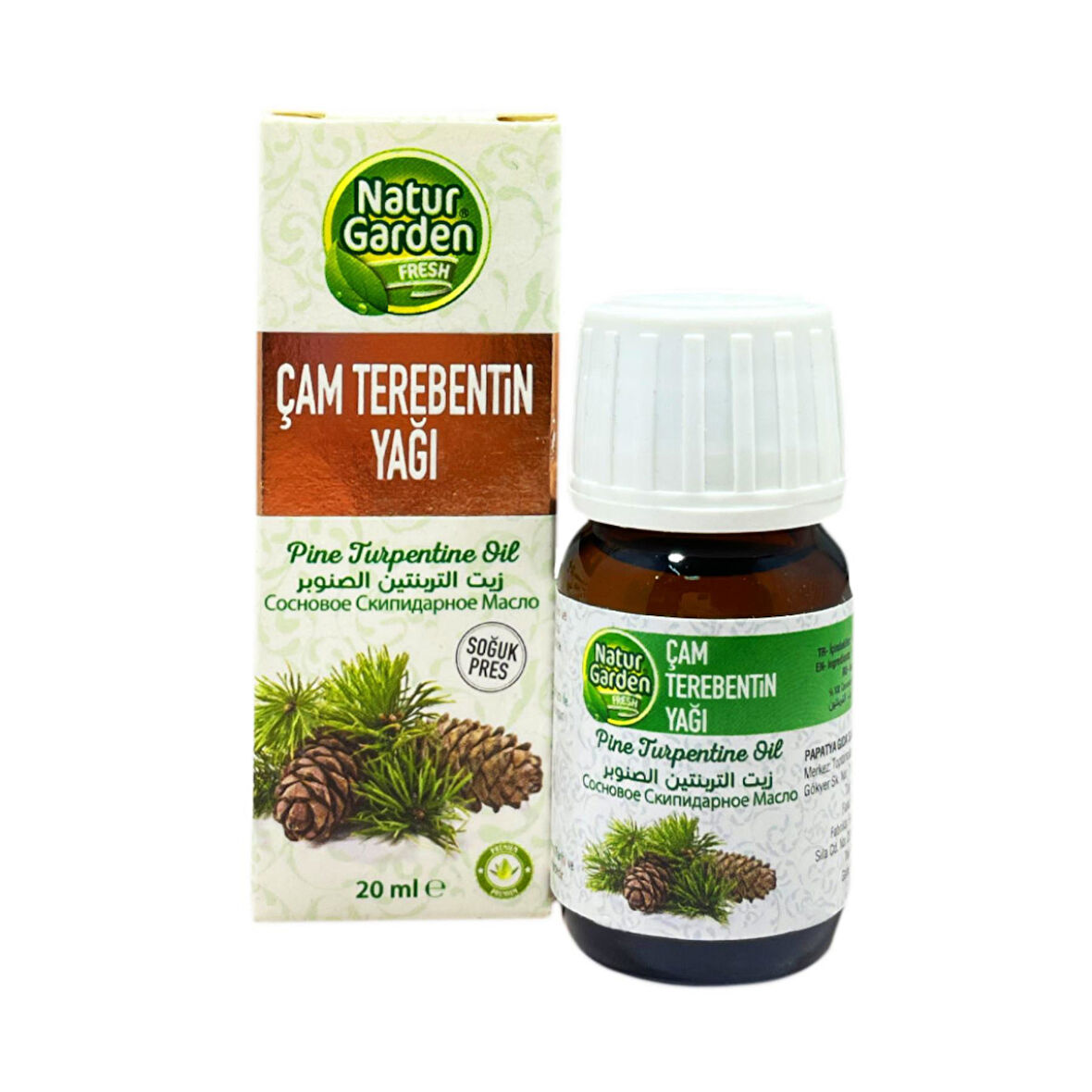 Natur Garden Çam Terebentin Yağı 20 ml e