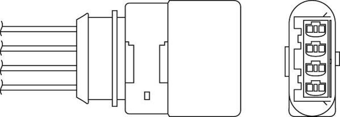 Vw Oksıjen Sensörü - Katalızatör Öncesi - Br Oph070