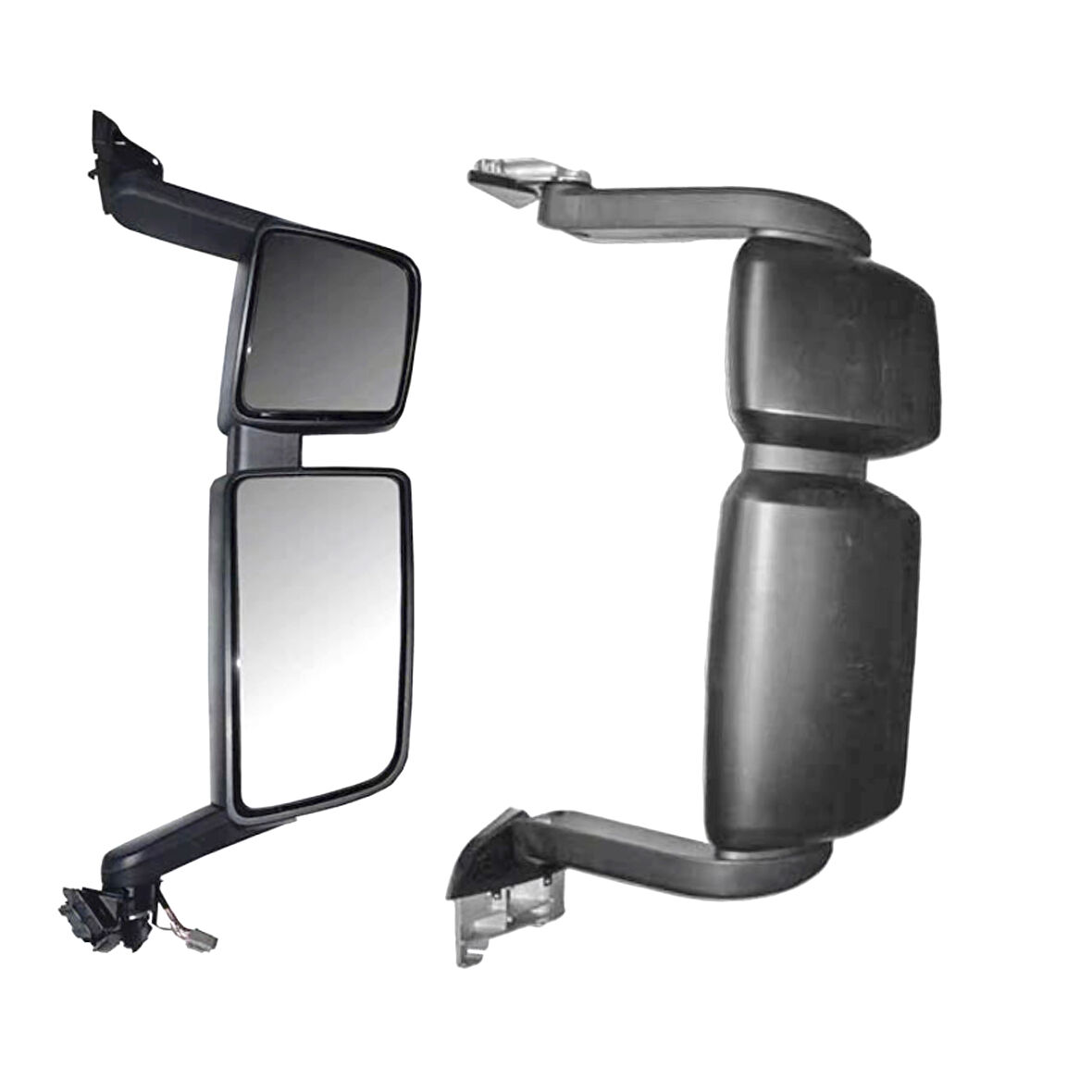 İveco Truck Dis Dikiz Aynası Sol Motorlu Kisa Kollu (370mm) - İveco / Stralıs Ym (24v) - Servet S146 130