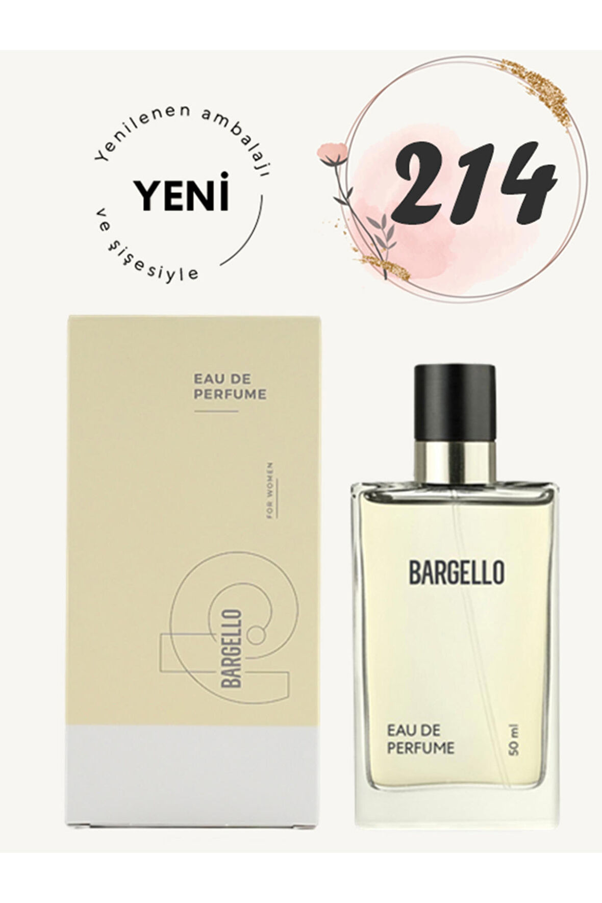 Kadın Parfüm 214 Floral 50 Ml Edp 8691841304214
