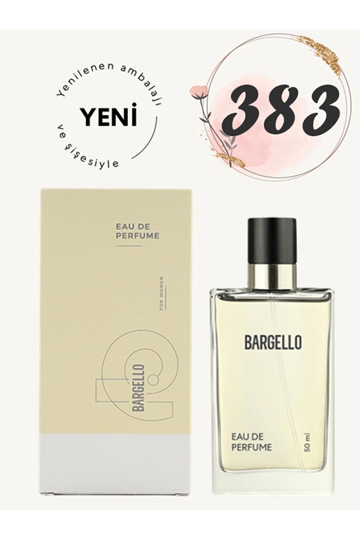 KADIN PARFÜM 383 FLORAL 50 ML EDP 8691841304723