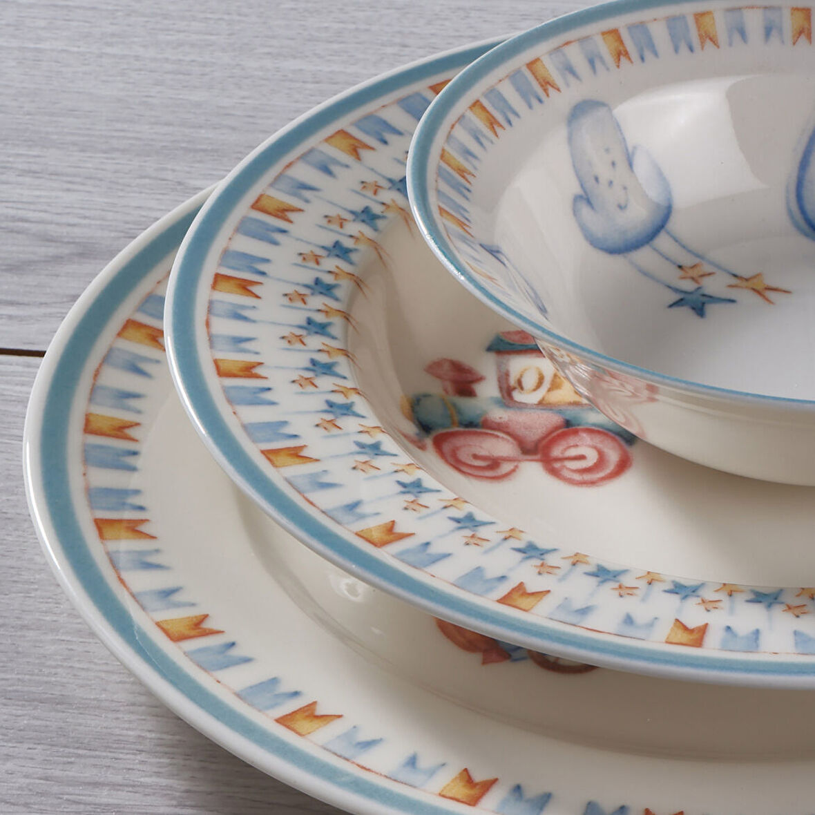 GÜRAL PORSELEN Eda 3 Parça Bone Mama Takımı - 2135