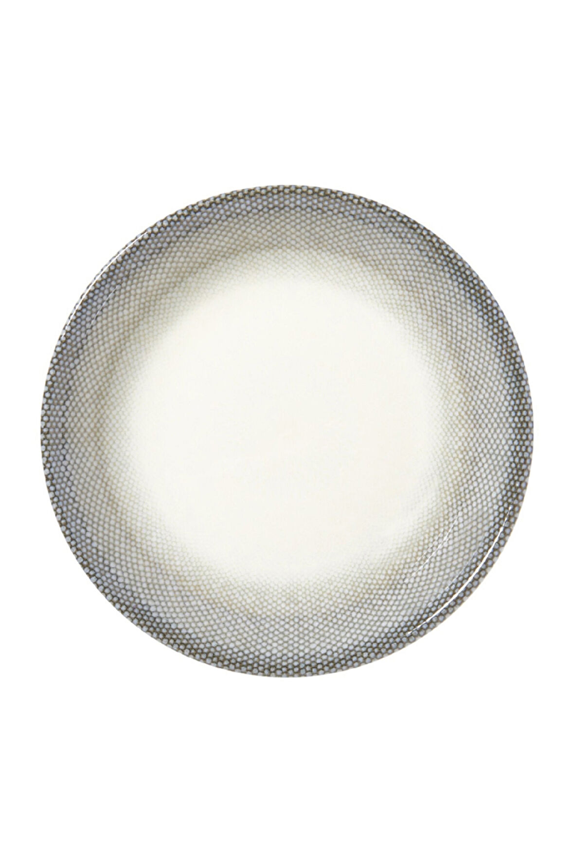 Güral Porselen Reaktif DG 30206 Kulp Çukur Tabak Suje - 19 cm