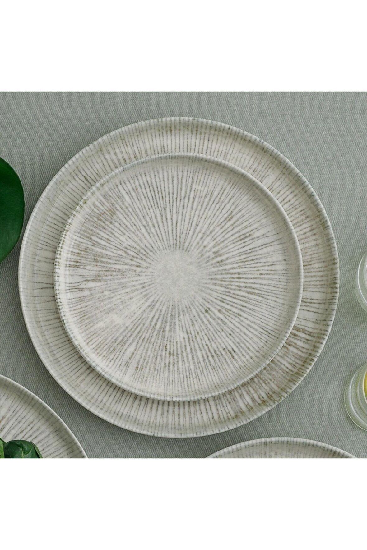 Arnim 21 Cm Bilbao Bone Düz Tabak