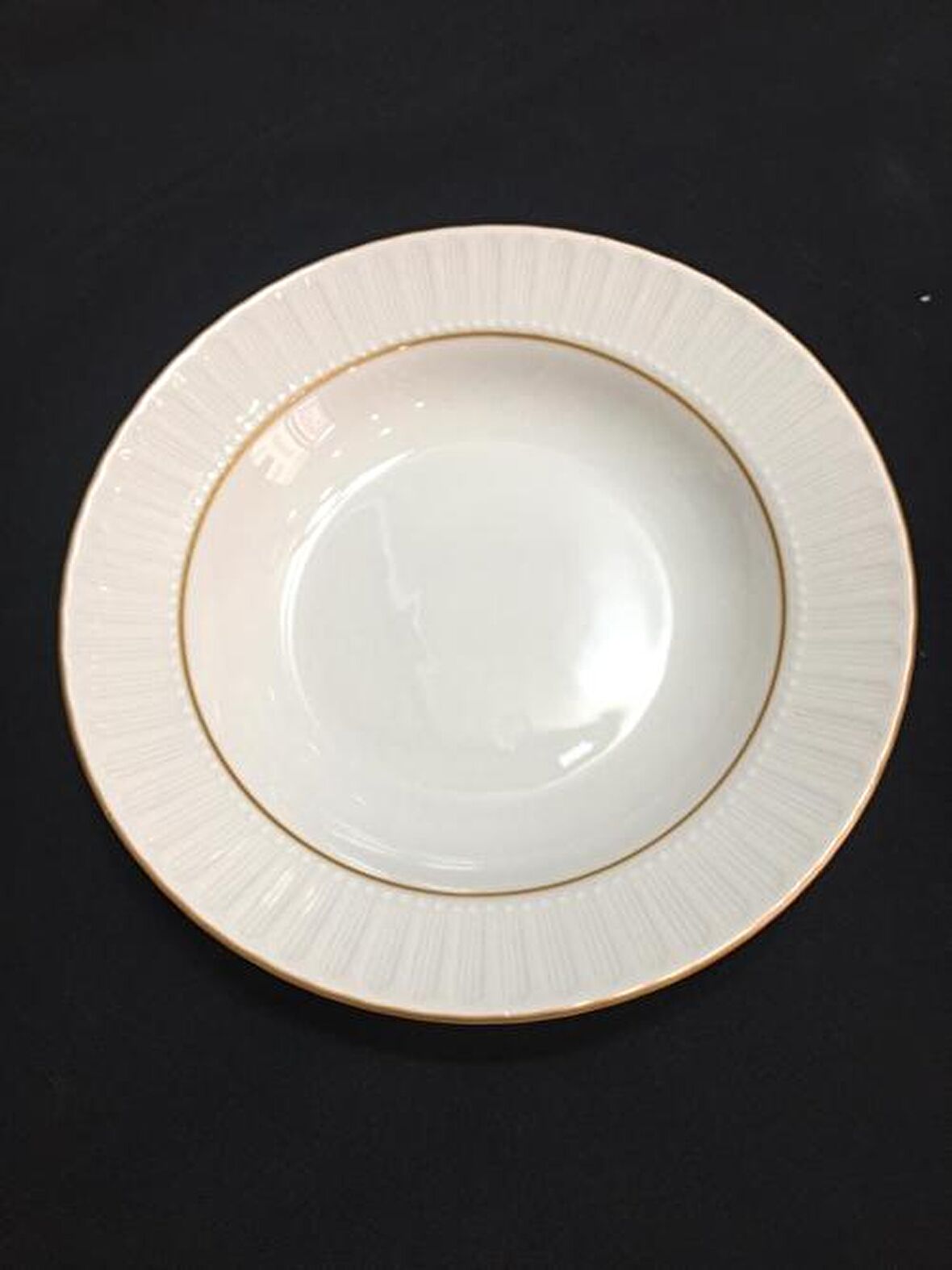 SF22CK Mat Sedef Çukur Tabak 22 Cm 6 Lı