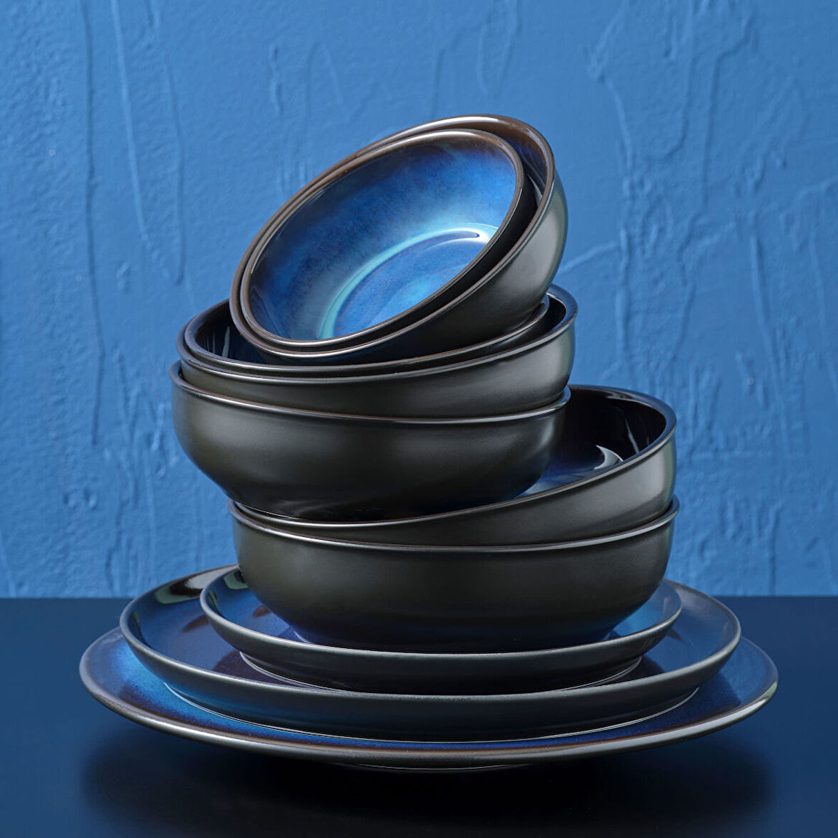 Güral Porselen Bilbao 2 Adet 16 Cm Çukur Kase Seti Valeron 1213