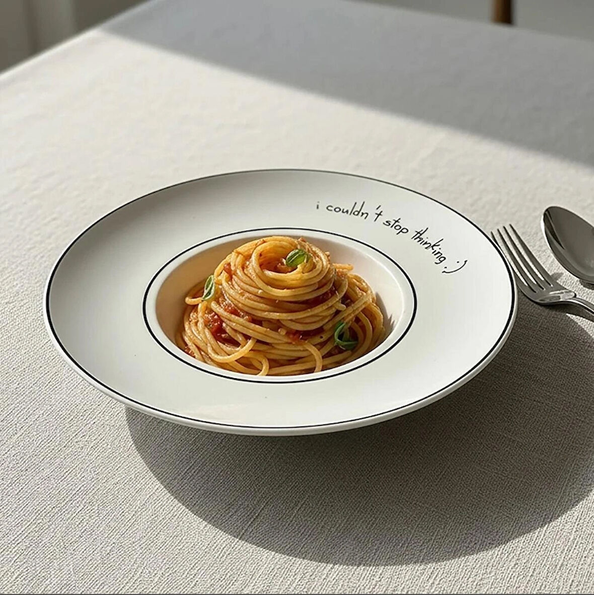 Güral Porselen Atina Gürme Makarna Tabağı 27 Cm