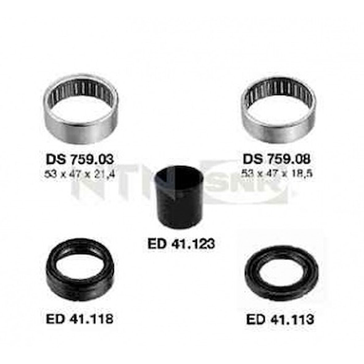 Psa Torsıyon Tamır Takımı - (tek Teker İçin Tam Set) - Snr Ks55907