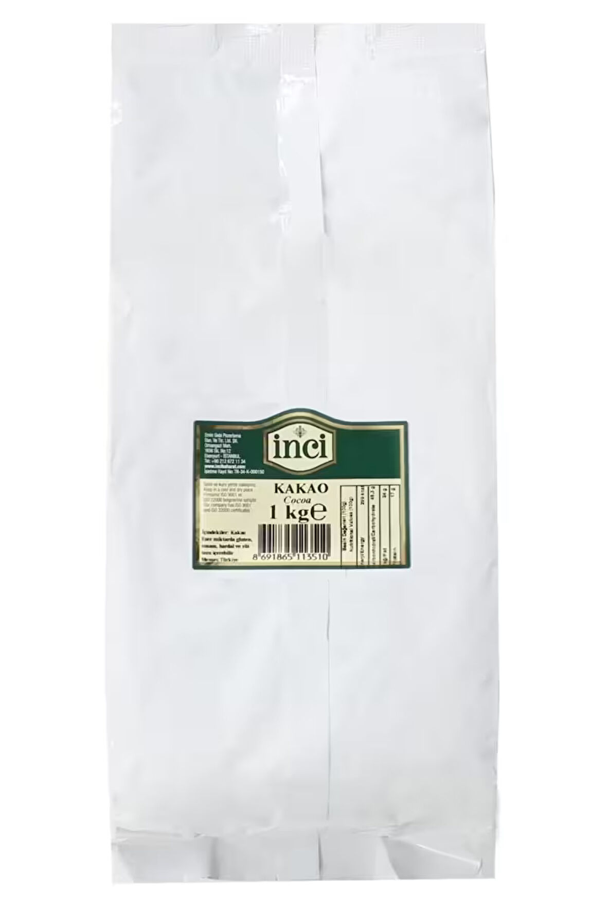 İnci Baharat - Kakao 1 Kg.
