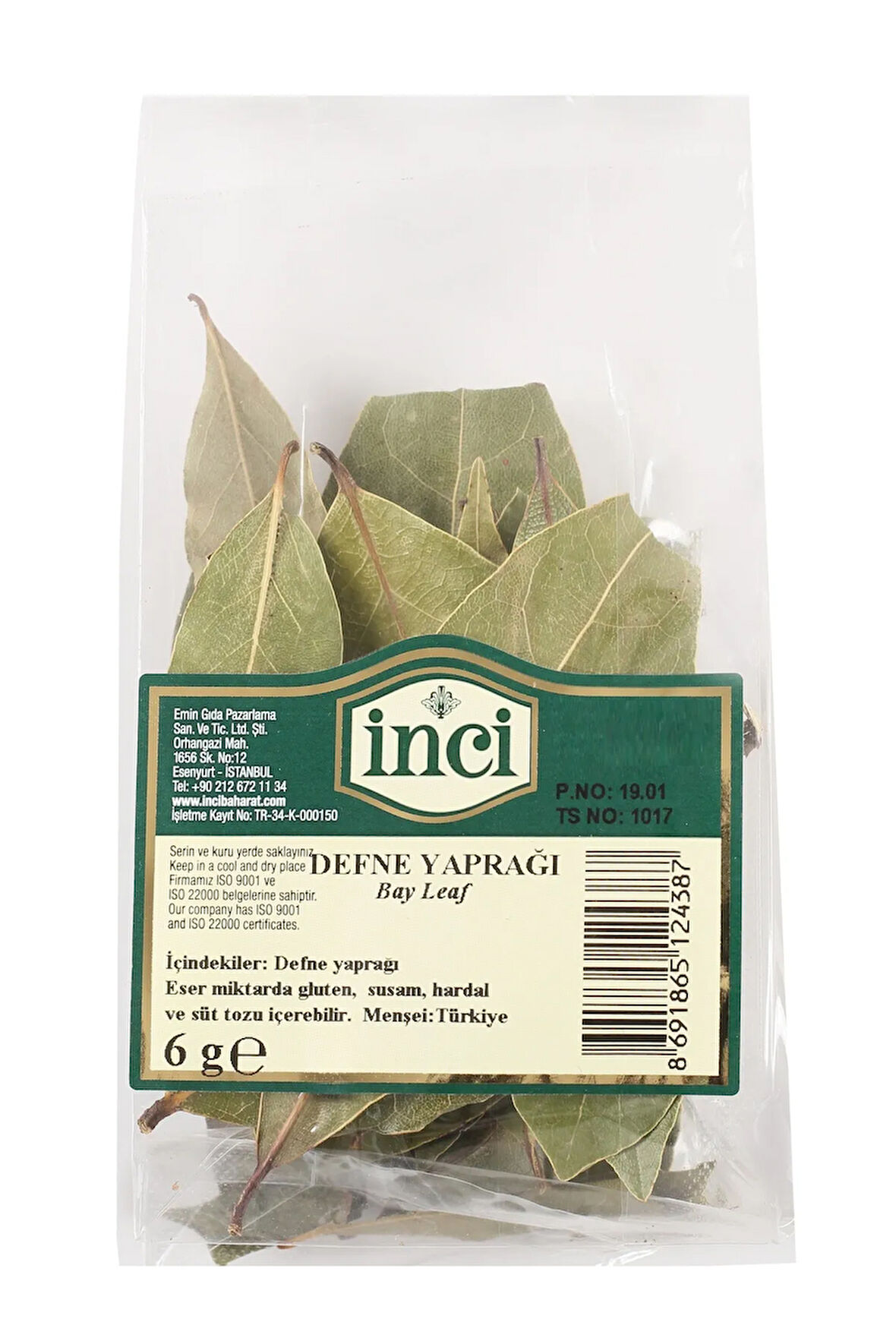 İnci Baharat - Defne Yaprağı 500 g.