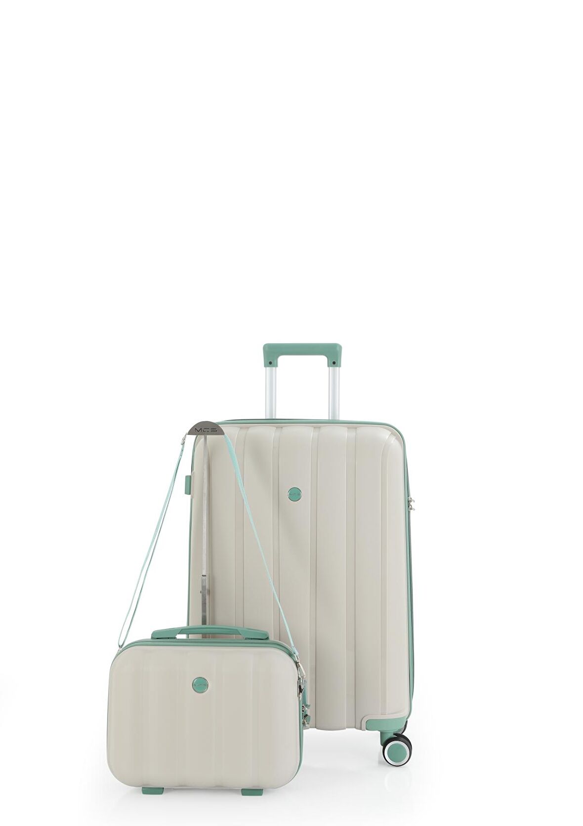 Mçs Polipropilen 2'li Valiz Seti Büyük & Makyaj V305