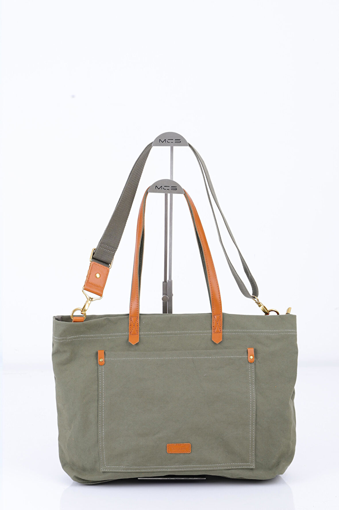 KO25221 KADIN OMUZ ÇANTASI DERİ GARNİLİ