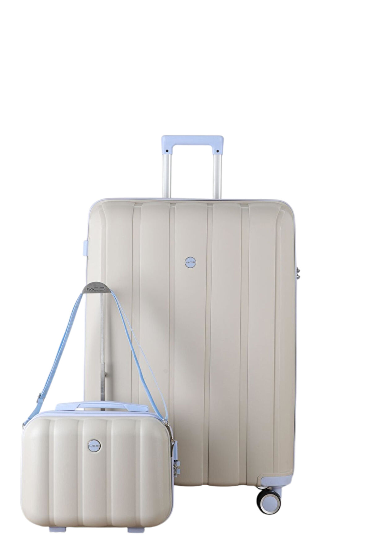 Mçs Polipropilen 2'li Valiz Seti Büyük & Makyaj V305