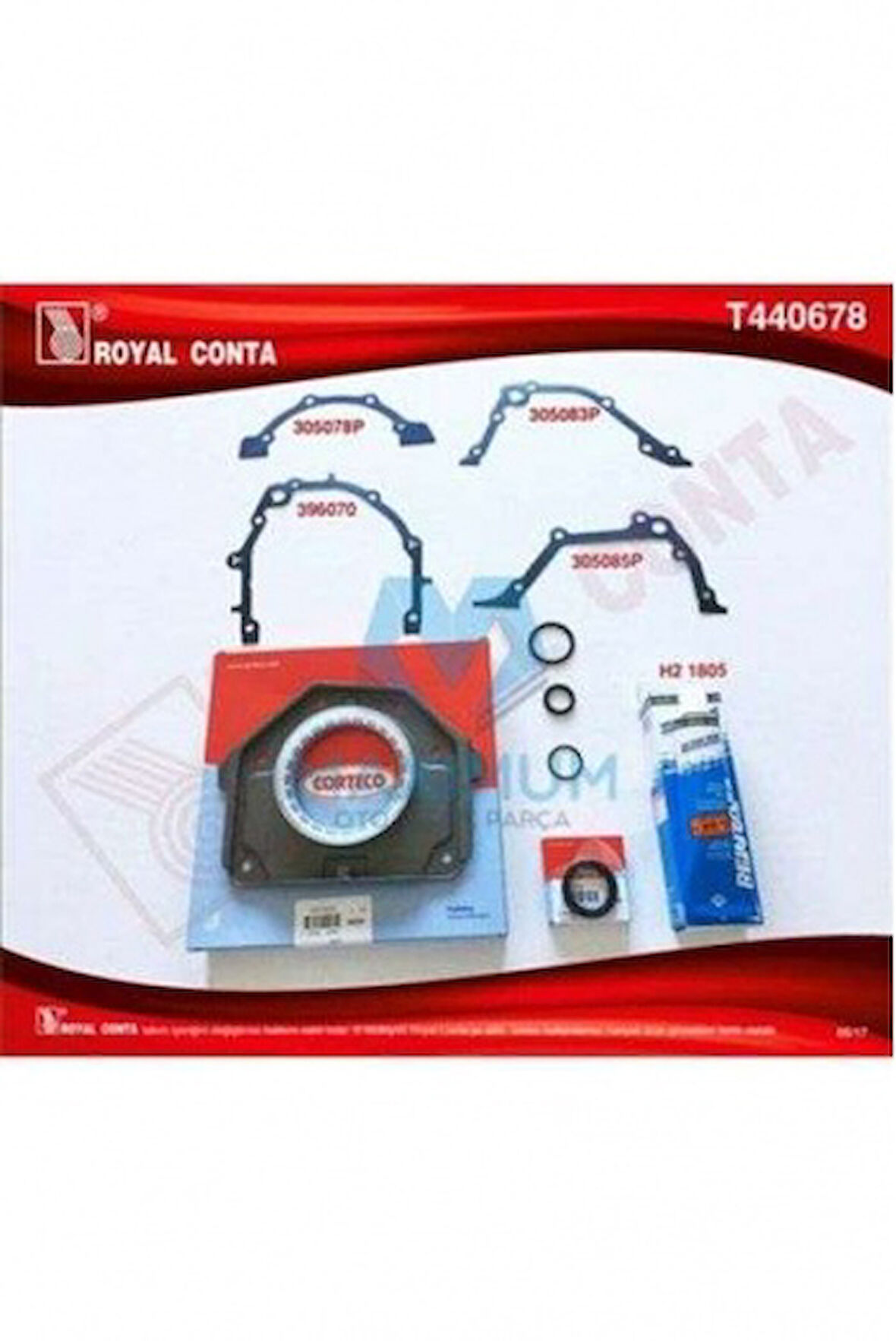 Fiat Alt Takım Conta Reinz Keceli Palıo Linea Punto 1,4 16v Palıo Albea 1,2 16v - Royal T440678