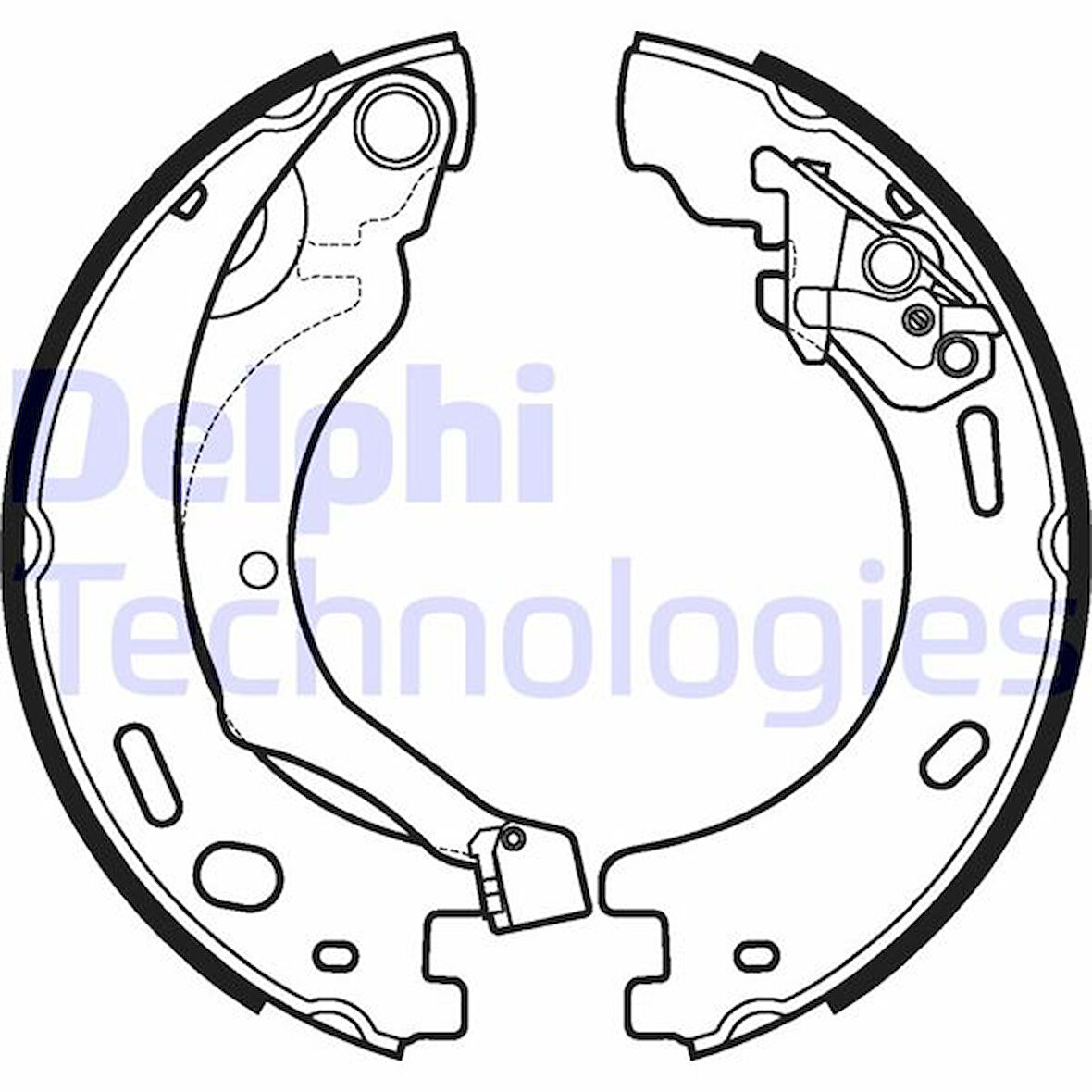 Land Rover El Fren Balata Takımı Discovery 3 05-09 Discovery 4 10-16 Range Rover Sport 05-13 - Delphi Ls1997