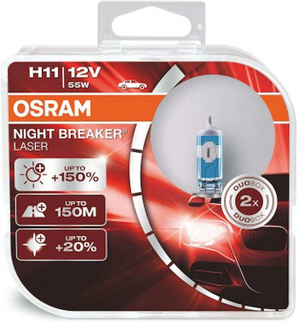 Unıversal Halogen Ampul H11 12v 55w Far Ve Sis (ikili) - Osram 64211nl