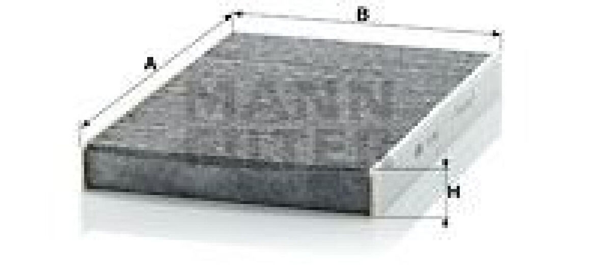 İveco Ticarı Polen Filtresi Daıly 2,3 3,0 IV V 06>14 Karbonlu - Mann Cuk2952