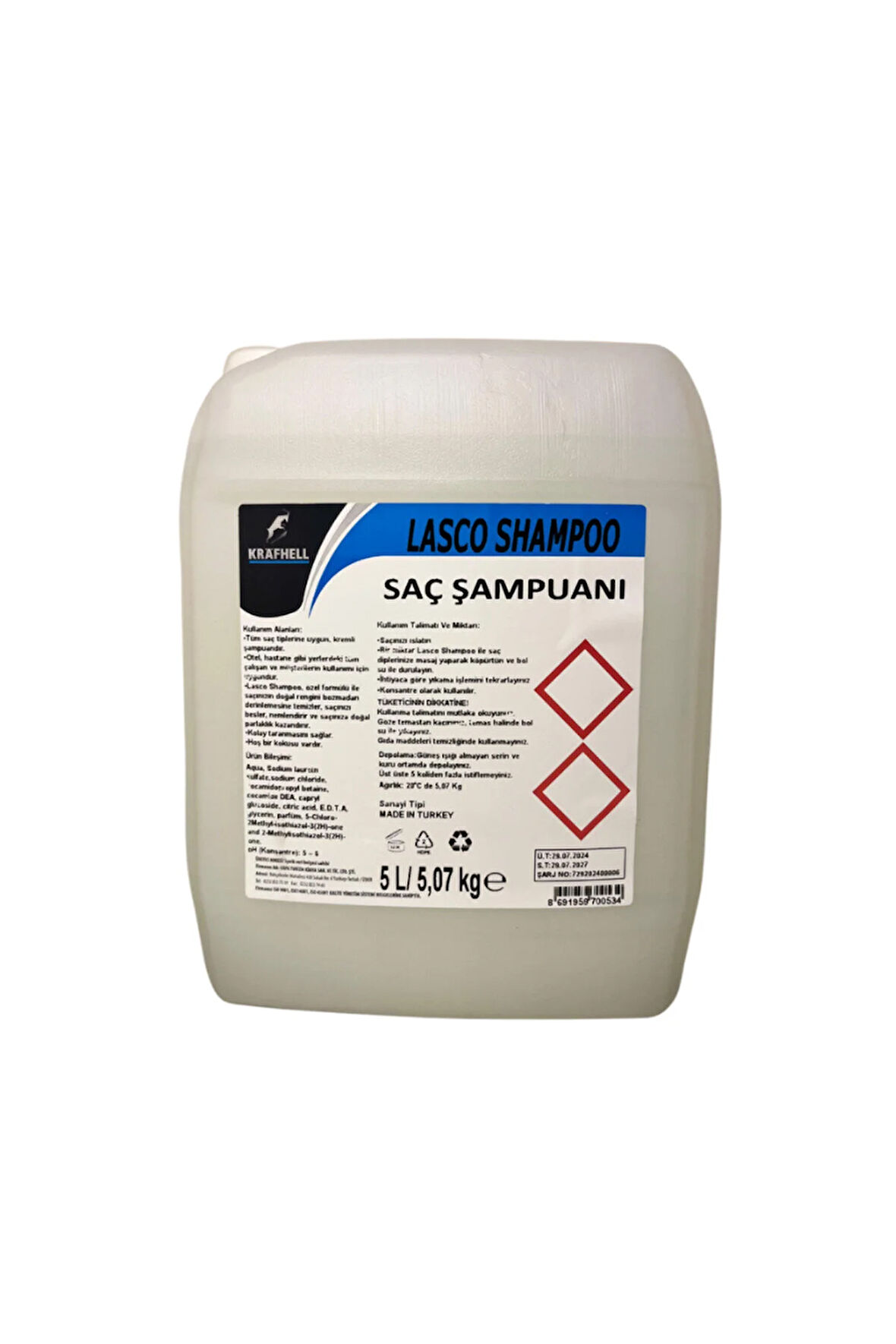 Saç Şampuanı 5 kg