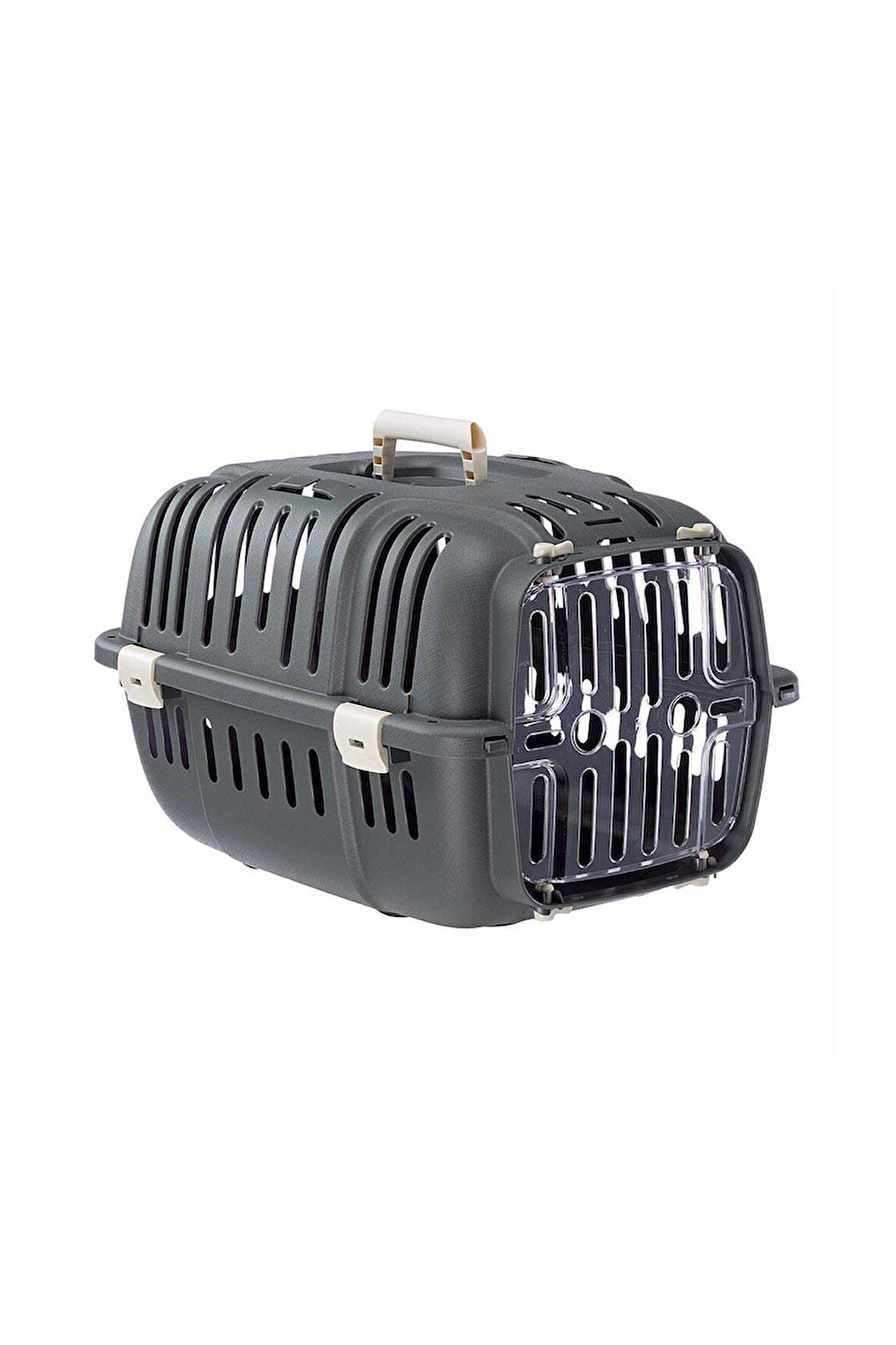 Pribor PR-10 Kedi Köpek Evcil Hayvan Taşıma Çantası Box Çok Fonksiyonlu 32 × 47 × 29 cm Gri