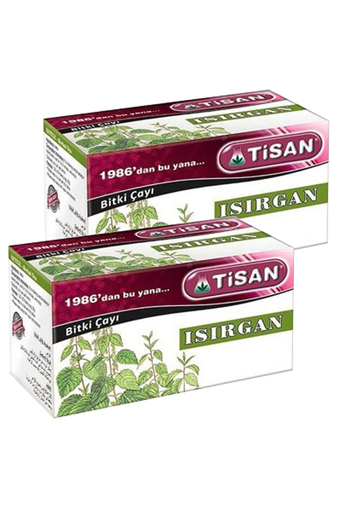 2 Kutu Isırgan Çayı Sallama Isırgan Otu Bitki Çayı Çay Istırgan Otu Poşet Çay 2 Pk.