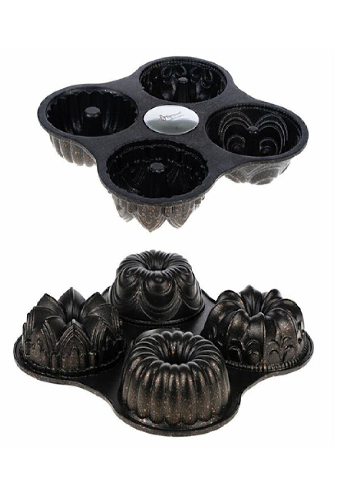 Penguen Kek Kalıbı Granit Margarita 4 Bölmeli Mix PNG-G421