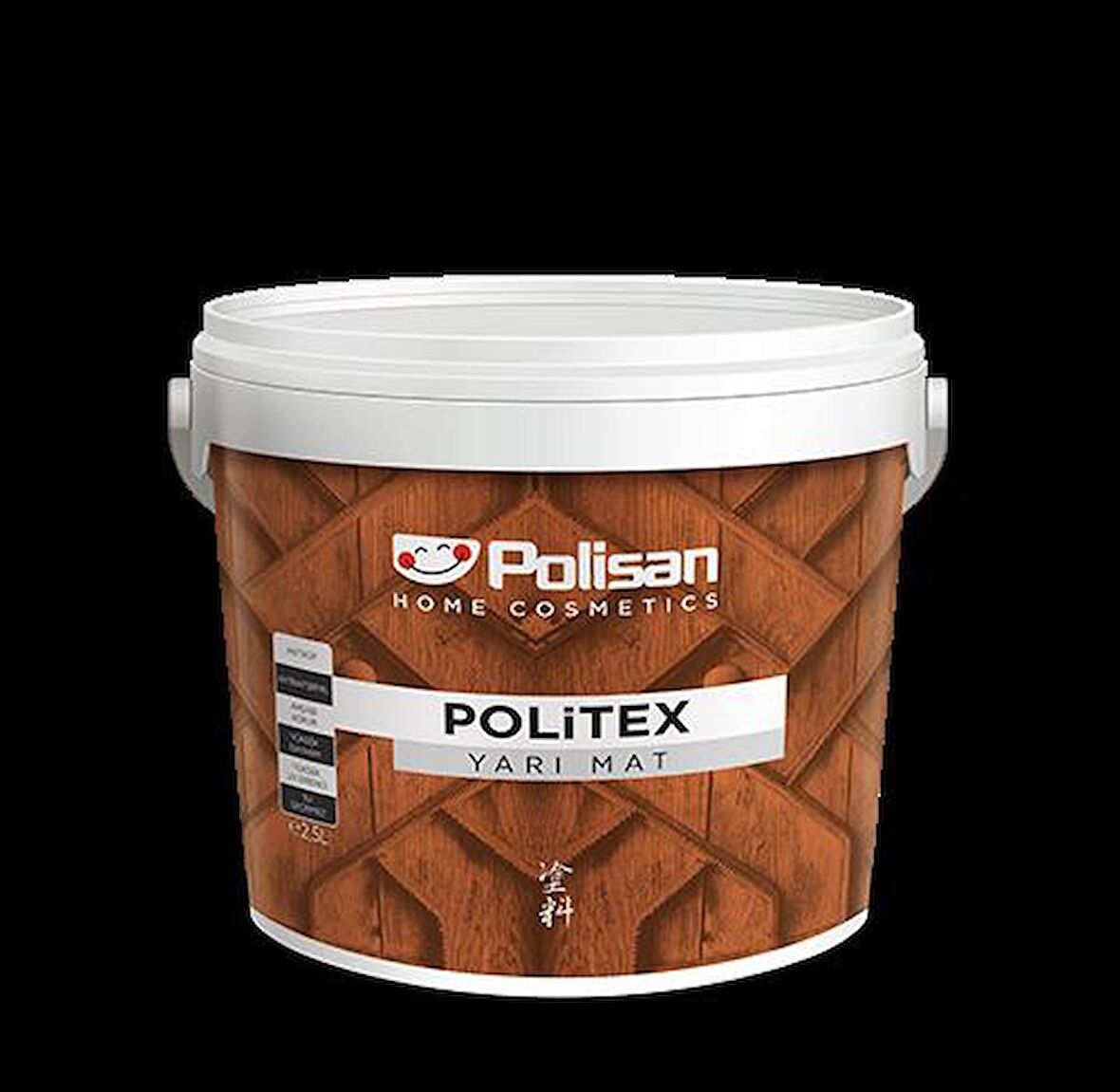 Polisan Politex Dekoratif Yarımat Açık Meşe 2,5 Lt