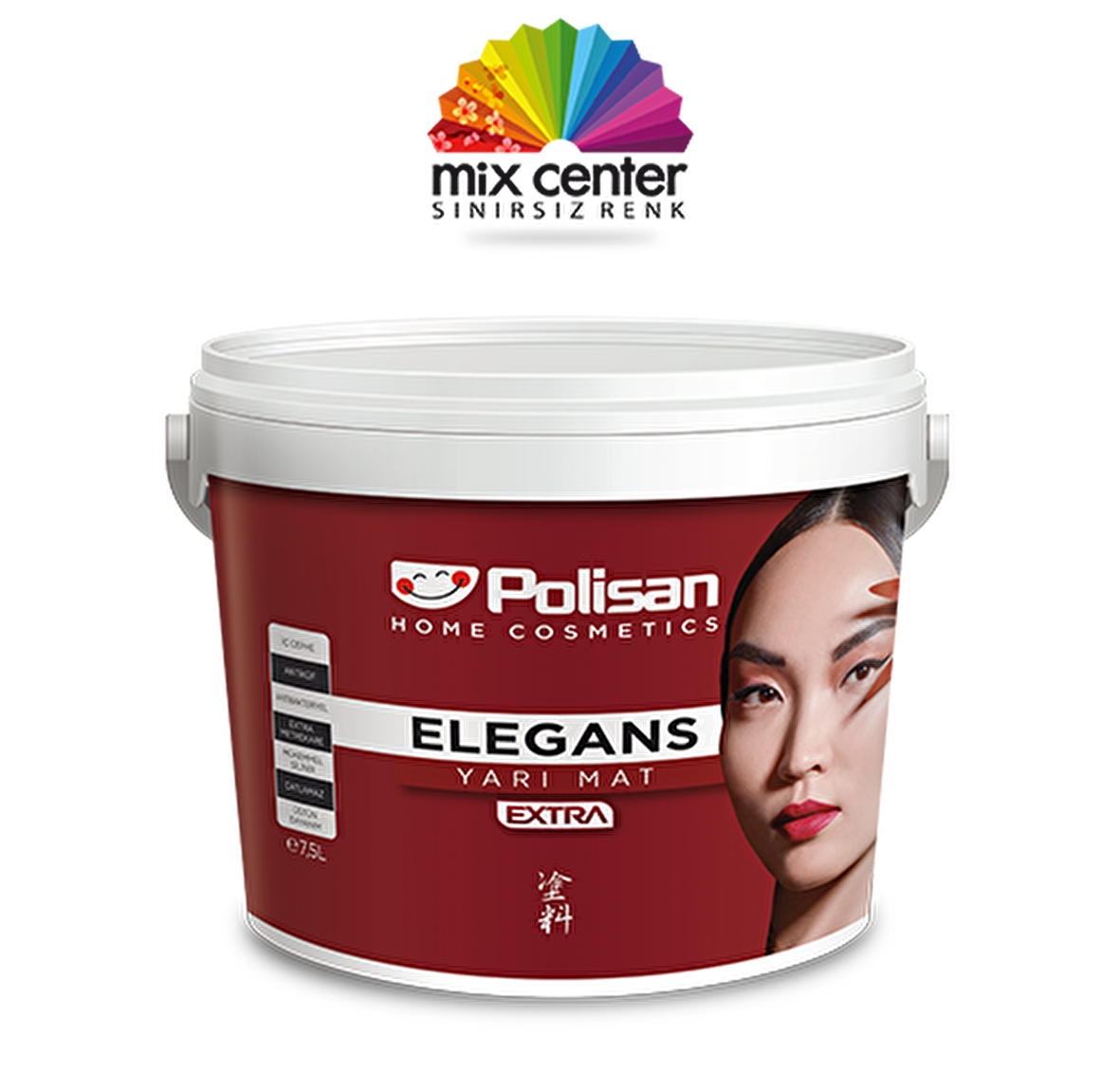 POLİSAN ELEGANS EXTRA Y.MAT BEYAZ  15 L