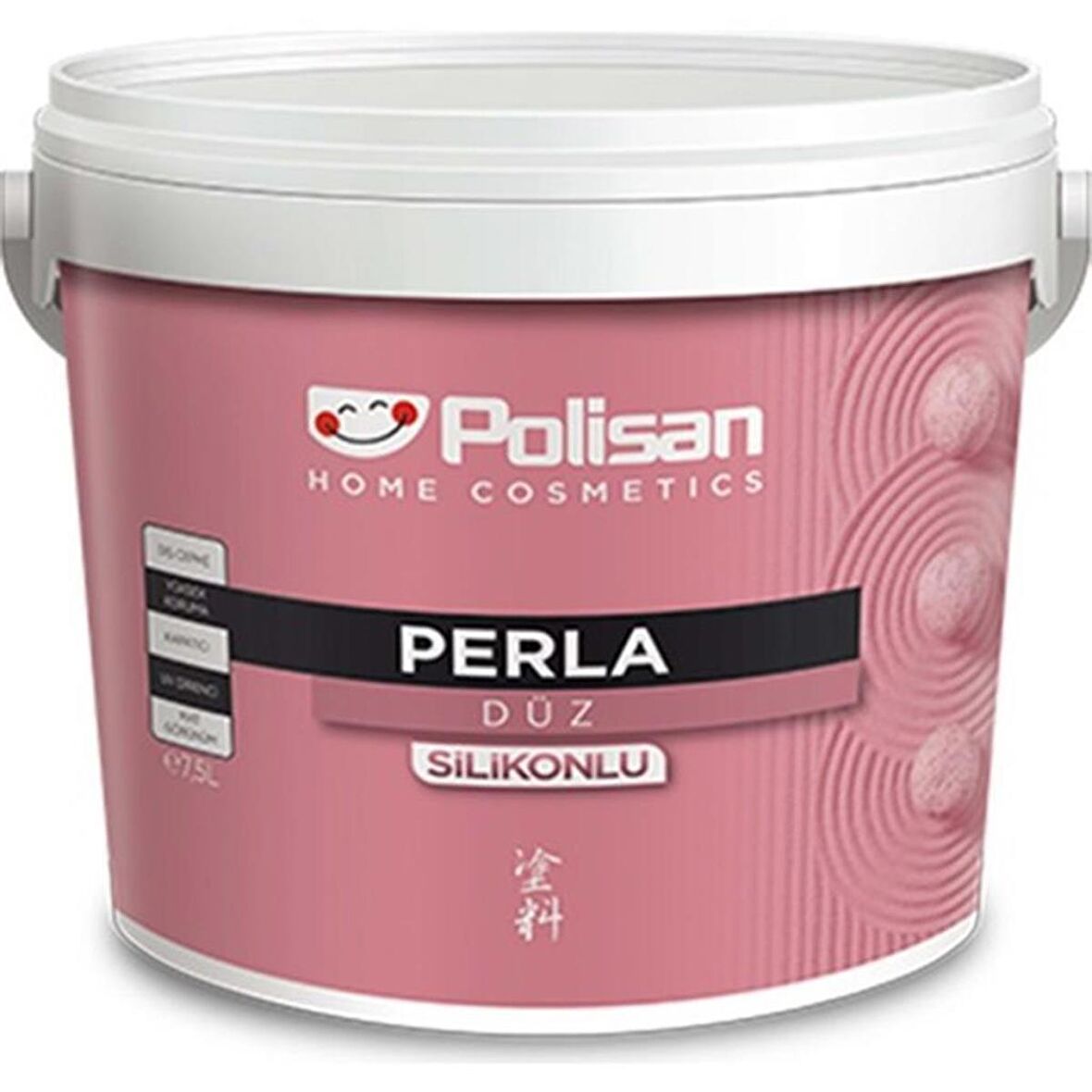 Polisan Perla Silikonulu Dış Cephe Boyası Beyaz 2.5 Lt