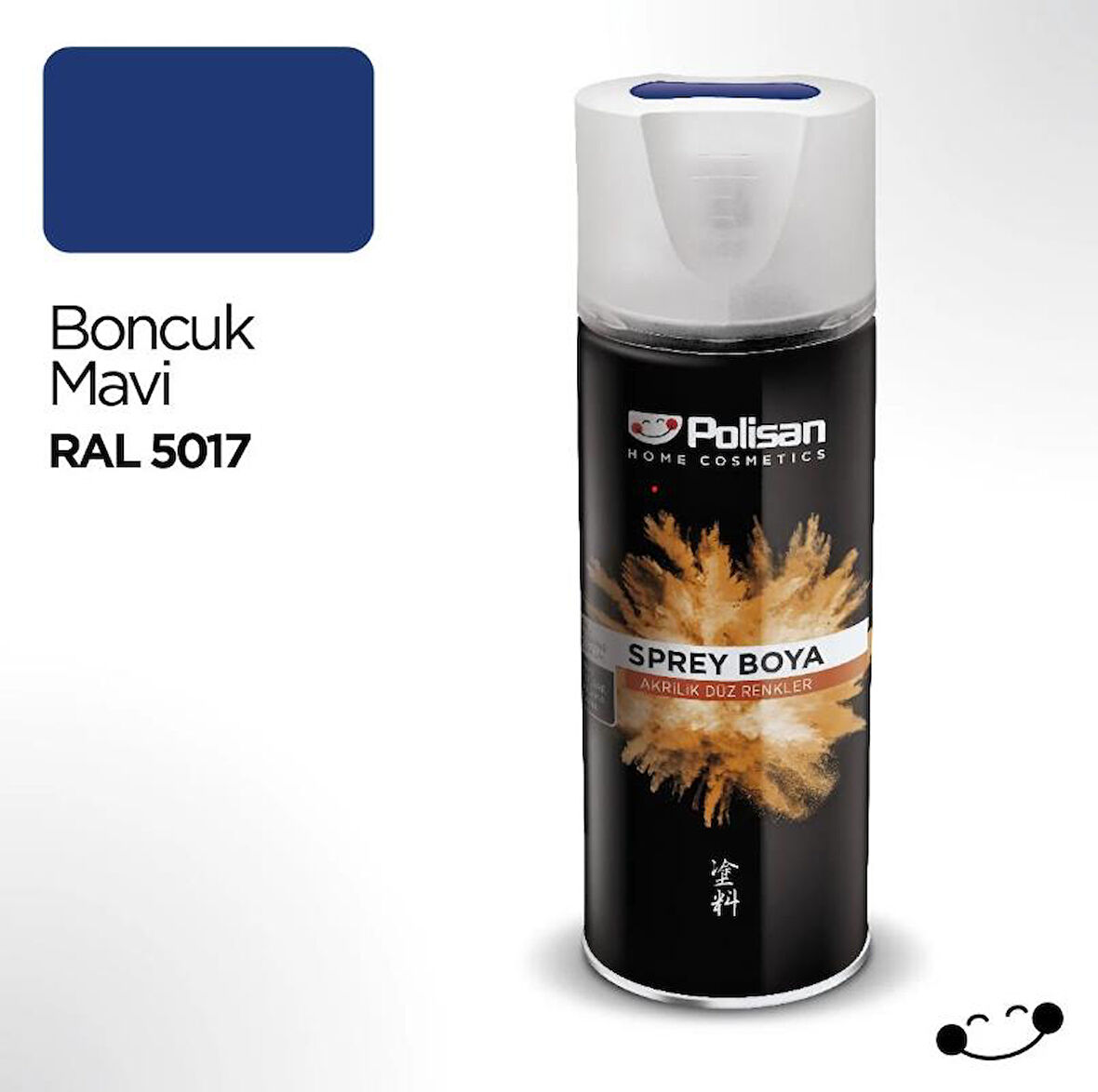 Polisan Boncuk Mavi Sprey Boya 400 ML 324